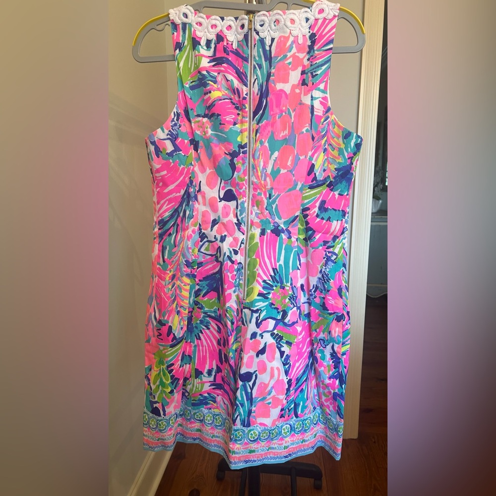 Lilly Pulitzer NWT Gabby Shift Dress in Gumbo Limbo - Picture 4 of 4